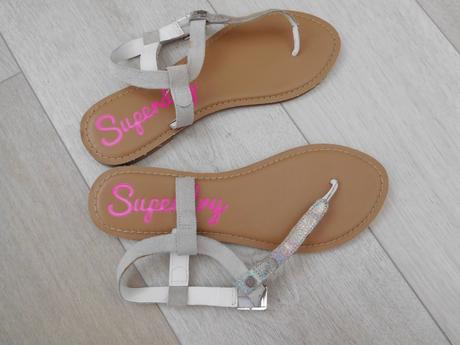 Superdry sandálky s koženým remienkom,, superdry,39