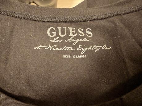 Tričko guess s dlhým rukávom, guess,xl