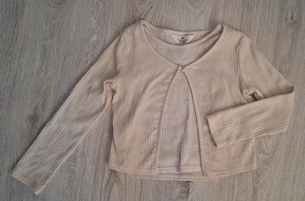 Svetrik+tielko h&m, h&m,122