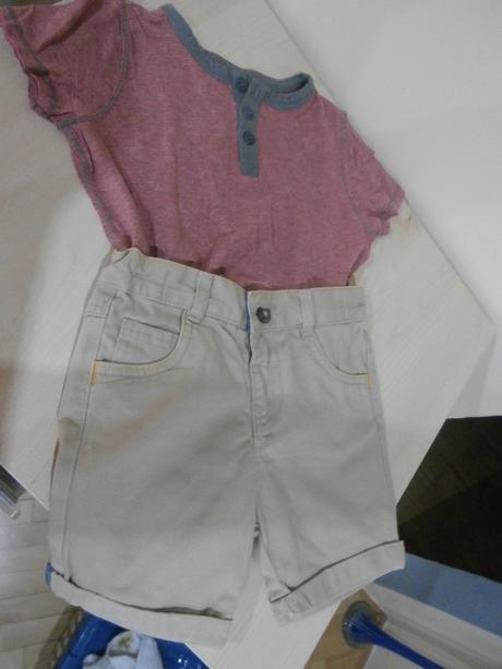 Súprava tričko+nohavice krátke, 104