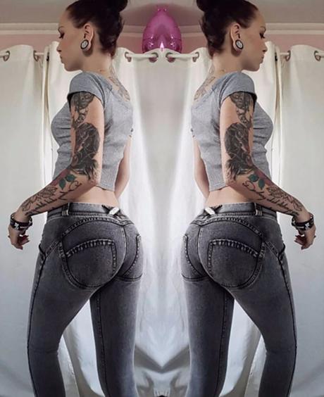 Leginy push up, l / m / s