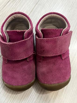 Kožené barefoot topánočky rose et chocolat, rose et chocolat,22