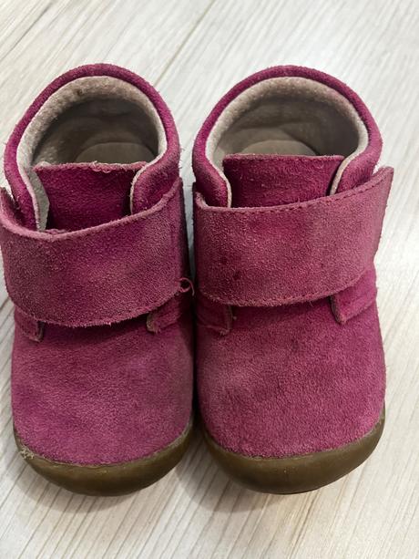 Kožené barefoot topánočky rose et chocolat, rose et chocolat,22