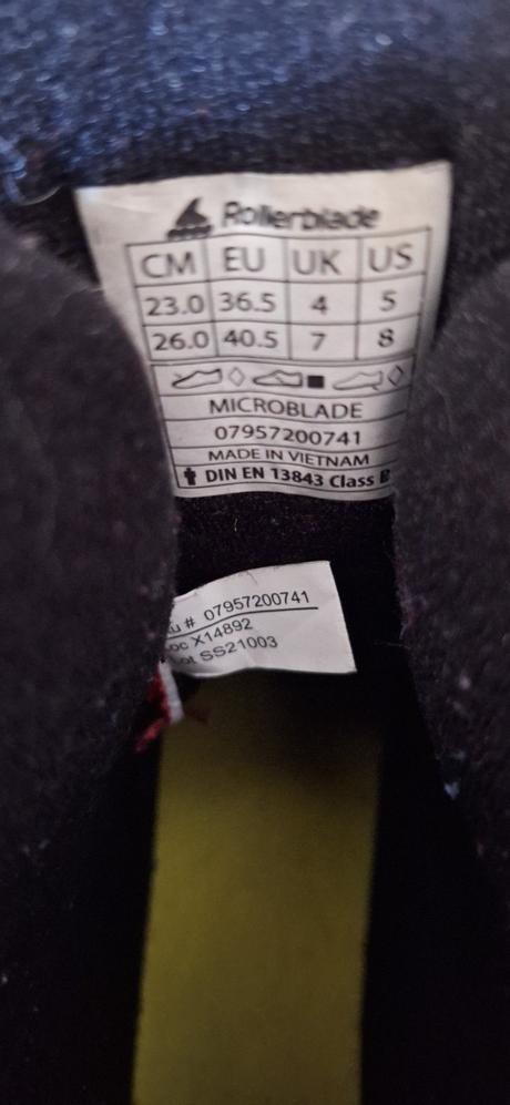 Kolieskové korčule - nastaviteľná veľkosť, rollerblade,36