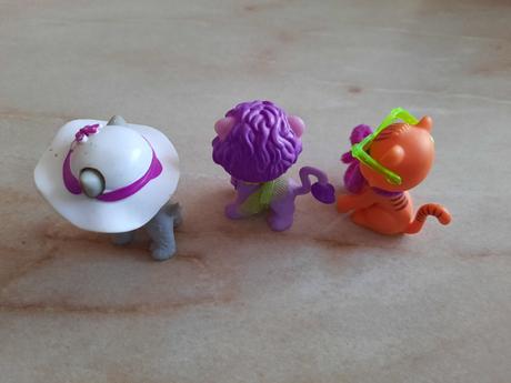 Polly pocket zvieratká-3 kusy, 