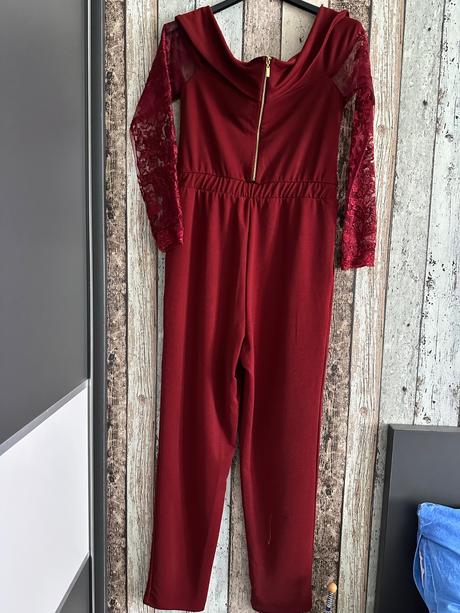Bordovy overal, bonprix,m