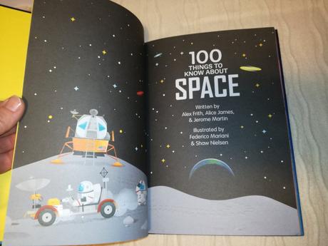 Usborne 100 things to know space nwi19, 