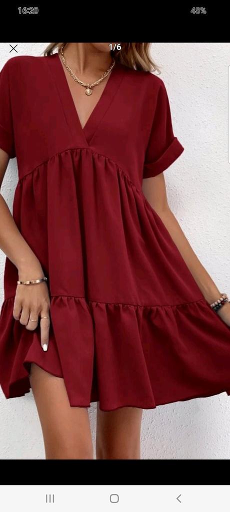 Šaty voľné v rôznych farbách poštovné zdarma, l / m / s / xl / xs