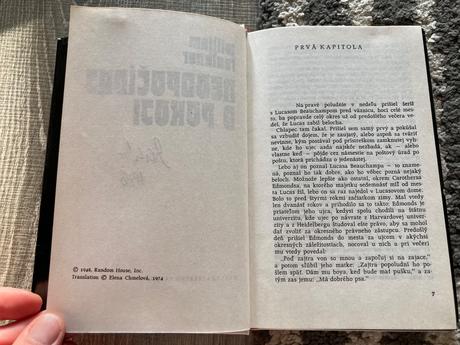 Neodpočívaj v pokoji prvé vydanie 1974,