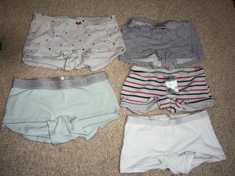 Boxerky dievcenske nohavicky, h&m,134