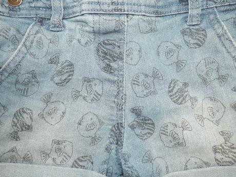 Dievčenské rifľové kraťasy, lupilu,86