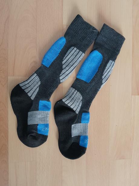 Chlapčenské vysoké zimné ponožky 27-30, palomino,27