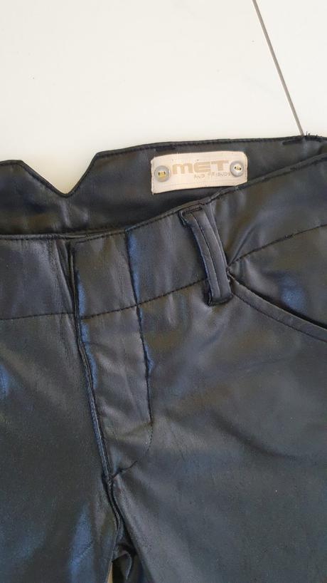 Koženkové nohavice met 26, met,s