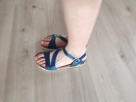 Kožené nové sandále 37 vd 23 cm, 37