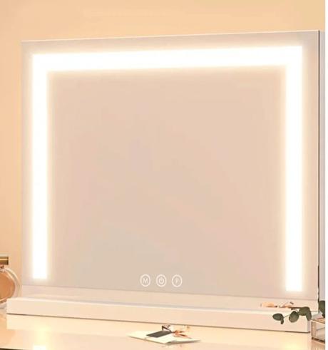 Veľké kozmetické led zrkadlo, 