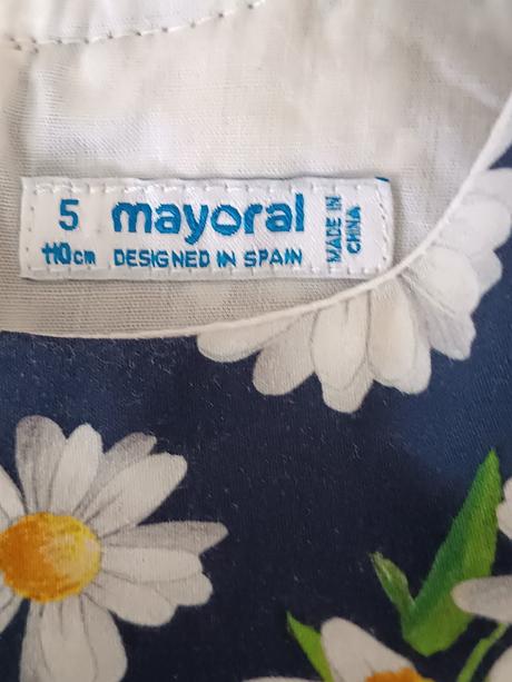 Šaty letné, mayoral,110
