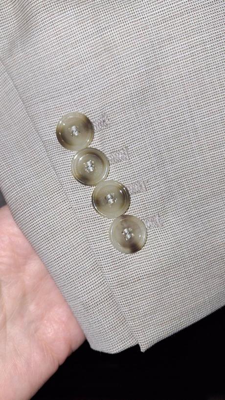 Dvojradové béžové sako boss - xs, hugo boss,xs