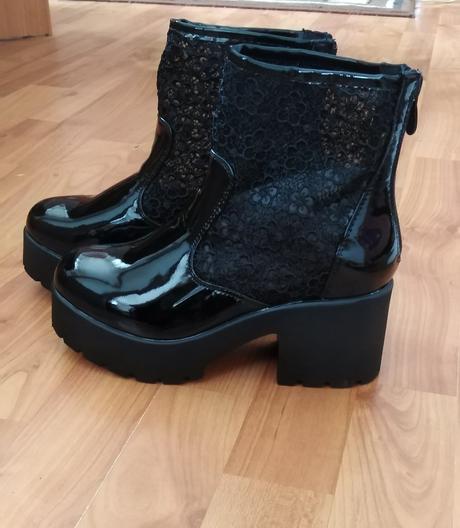 Čipkované topánky workery traktory, 36