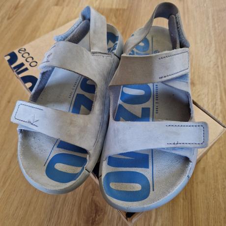 Kožené sandále, ecco,35