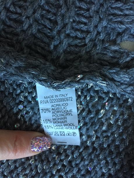 Trblietavý sveter, m