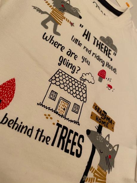 Tricko červená čiapočka, losan,68 / 74 / 80 / 86 / 92