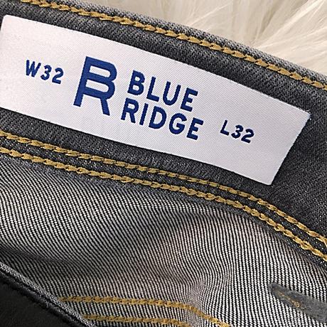 Pánske šede džínsy blue ridge, m