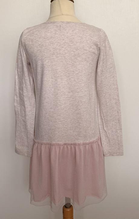H&m dievčenské frozen šaty s tylovou sukničkou, h&m,134