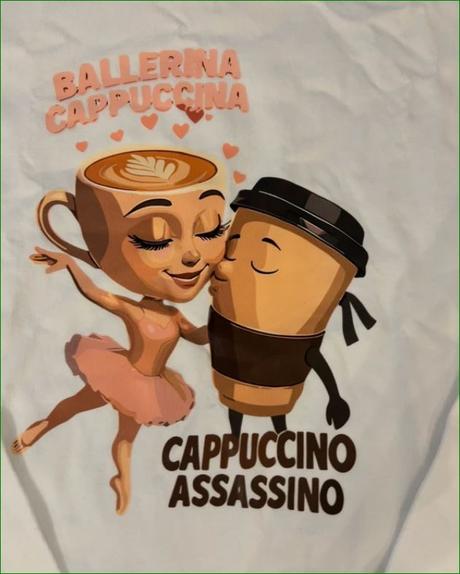 Ballerina cappuccina - tričko, 128