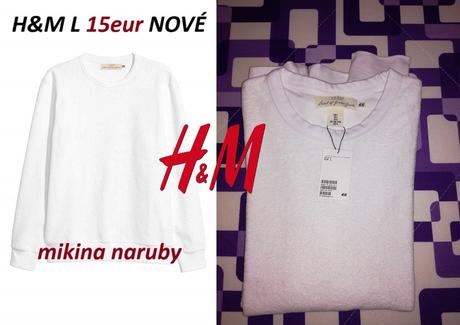 Mikina hm, mikina santa reserved, h&m,l / xxl