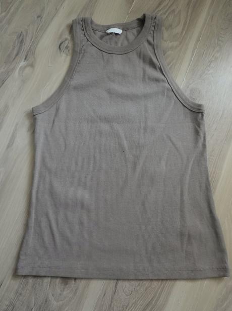 Vrúbkované tričko h&m, h&m,l