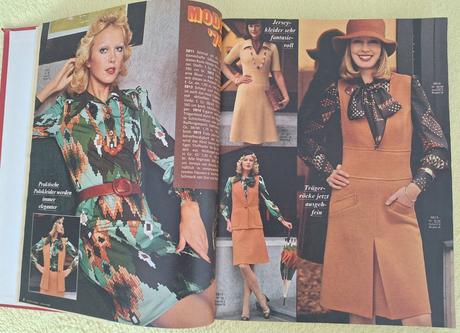 Zväzok retro burdy 1974 (1. polrok, čísla 1-6), 