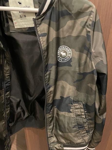 Prechodna bunda maskacova abercrombie, abercrombie&fitch,164