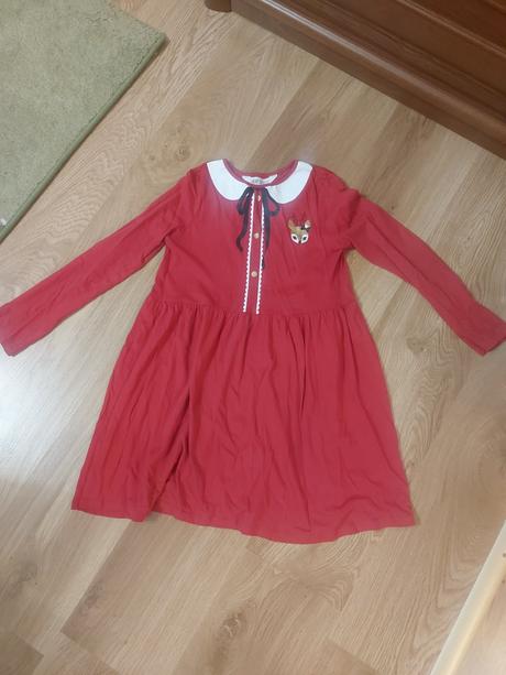 Vianocne šatky/ tunika, 134