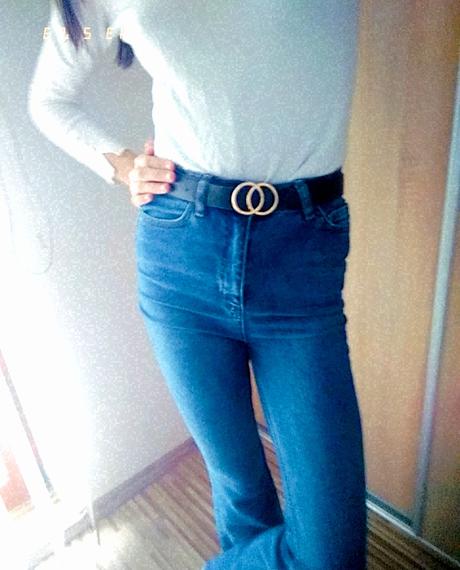 Zvonové džínsy trendyol, 36