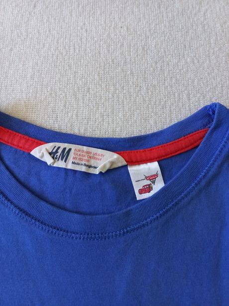 Tielko s mcqueenom 122/128, h&m,122