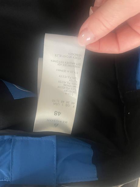 Pánske lyžiarske nohavice bergson, s