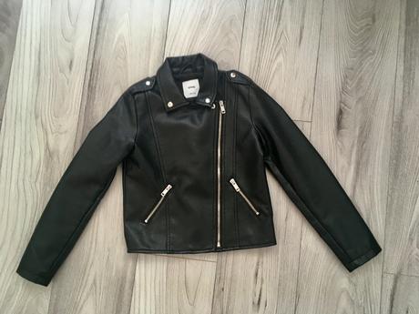 Koženková bunda, sinsay,140