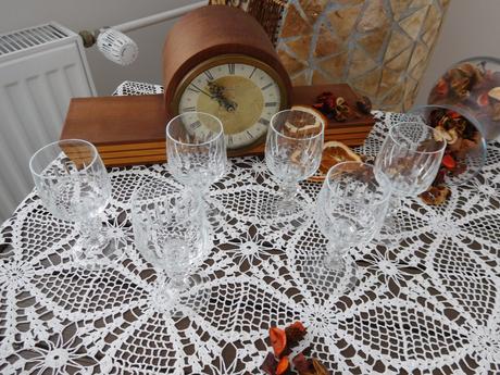 Poháre vínové jemný výbrus, 