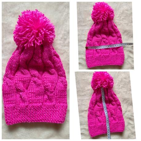 Pletené čiapky s brmbolcom, 80 / 86 / 92 / 98