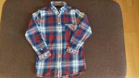 Károvaná košeľa gant, gant,122