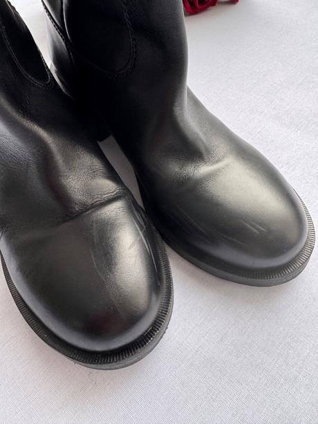 Zara - kožené čižmy, zara,41