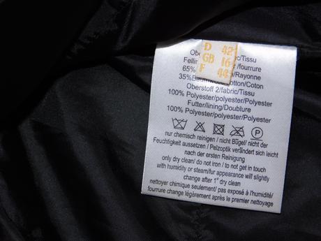 Pekna štylova plišova vesta, 42