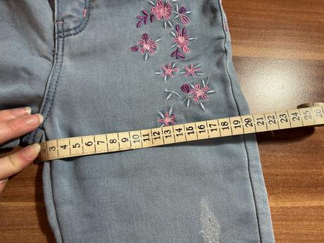 Dievčenské rifle - elastické, 134