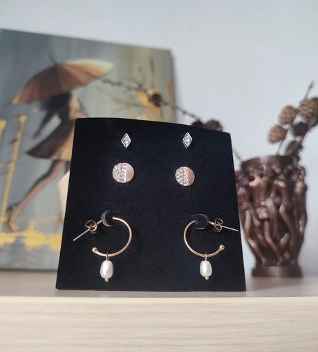 Jemné elegantné náušnice, 