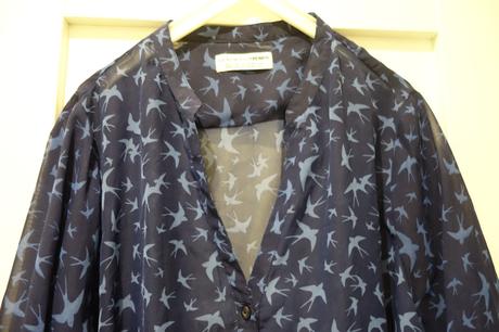 Tmavomodrá blúzka č. 48, 48