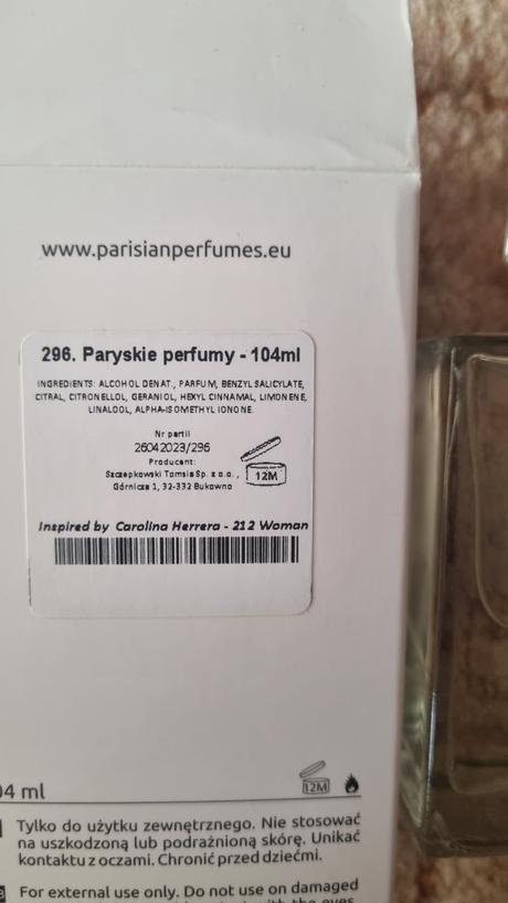 Paris parfumes,parfém, 