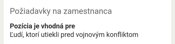 Stretli ste sa s týmito požiadavkami v inzeráte?
