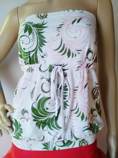 Letný top bez ramienok, g-unit, s