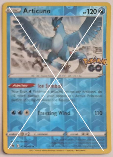 Pokémon karty "pokémon go" (3),