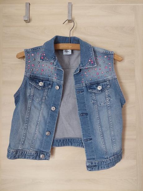 Riflova vesticka zn. h&m, velkost s, h&m,s